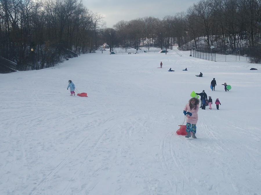 Cain Park Sledding Hill