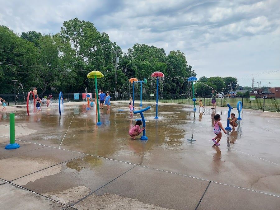 The Splash Pad at Peay Park