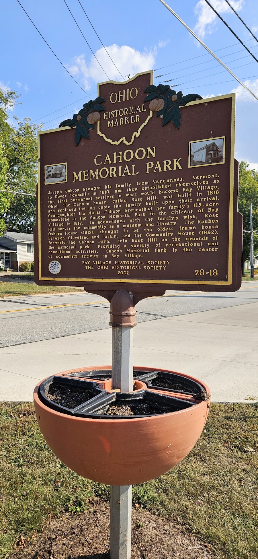Cahoon Memorial Park West
