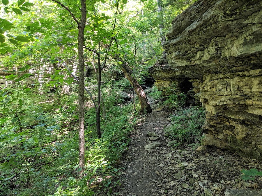 Swope Park Trails - Wudchuk Run Trail Head