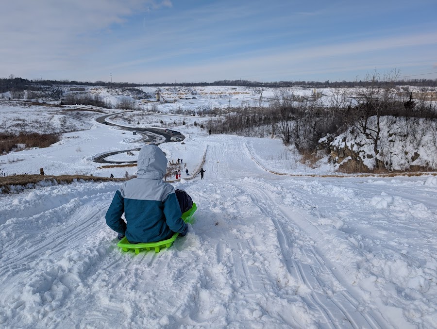 Quarry Trails Sledding Hill