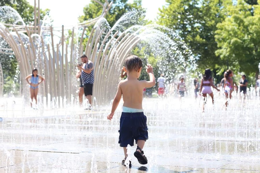 Scioto Mile Fountain