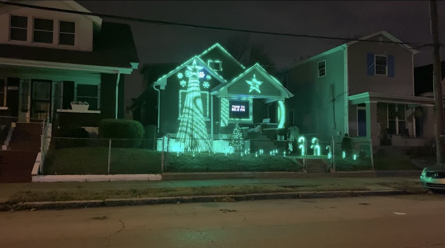 Clay Street Xmas Light Show