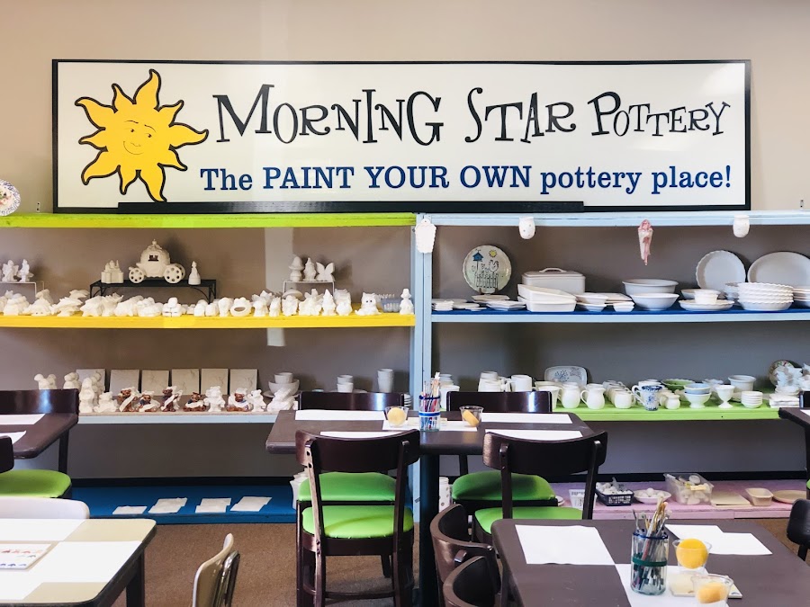 Morning Star Pottery Painting